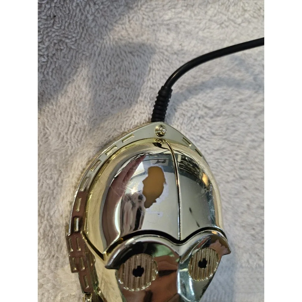Vintage Collectable Star Wars Computer Wired Bus Mouse C-3PO 1998